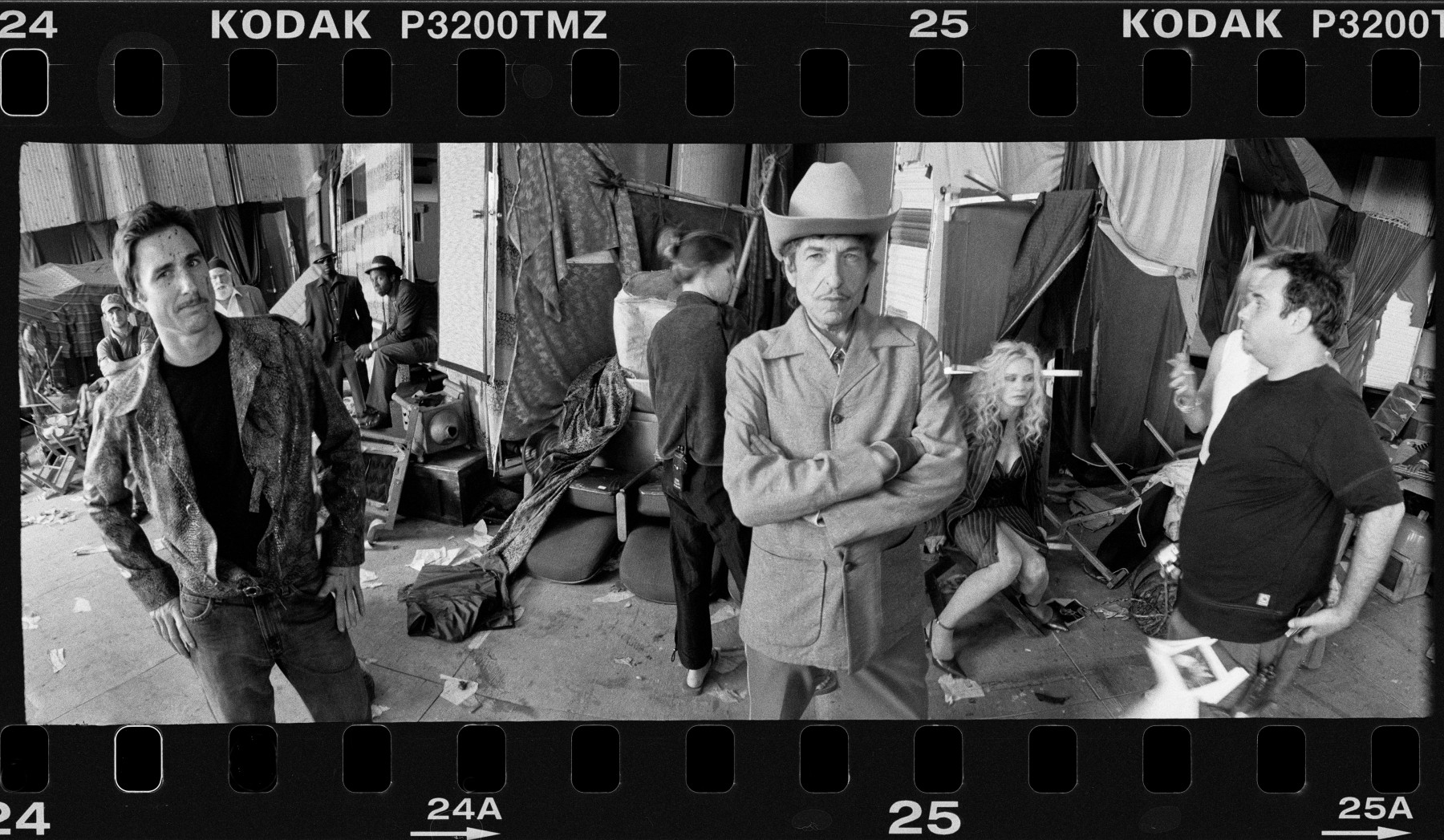 Luke Wilson, Bob Dylan, and Jessica Lange: 'Bobby Cupid,' 'Jack Fate,' and 'Nina Veronica,' Masked and Anonymous, 2003 Luke Wilson, Bob Dylan, and Jessica Lange: 'Bobby Cupid,' 'Jack Fate,' and 'Nina Veronica,' Masked and Anonymous, 2003