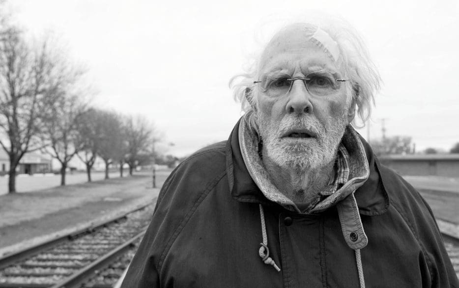 Bruce Dern in Nebraska (2013). By Alexander Payne. Bruce Dern in Nebraska (2013).